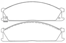 Комплект тормозных колодок, дисковый тормоз AISIN купить